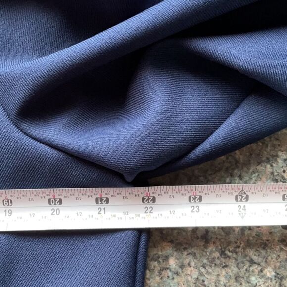 Alfred Dunner Blue Blazer Classic Suit Jacket Women 16 Polyester 2 Button Close - Picture 5 of 6